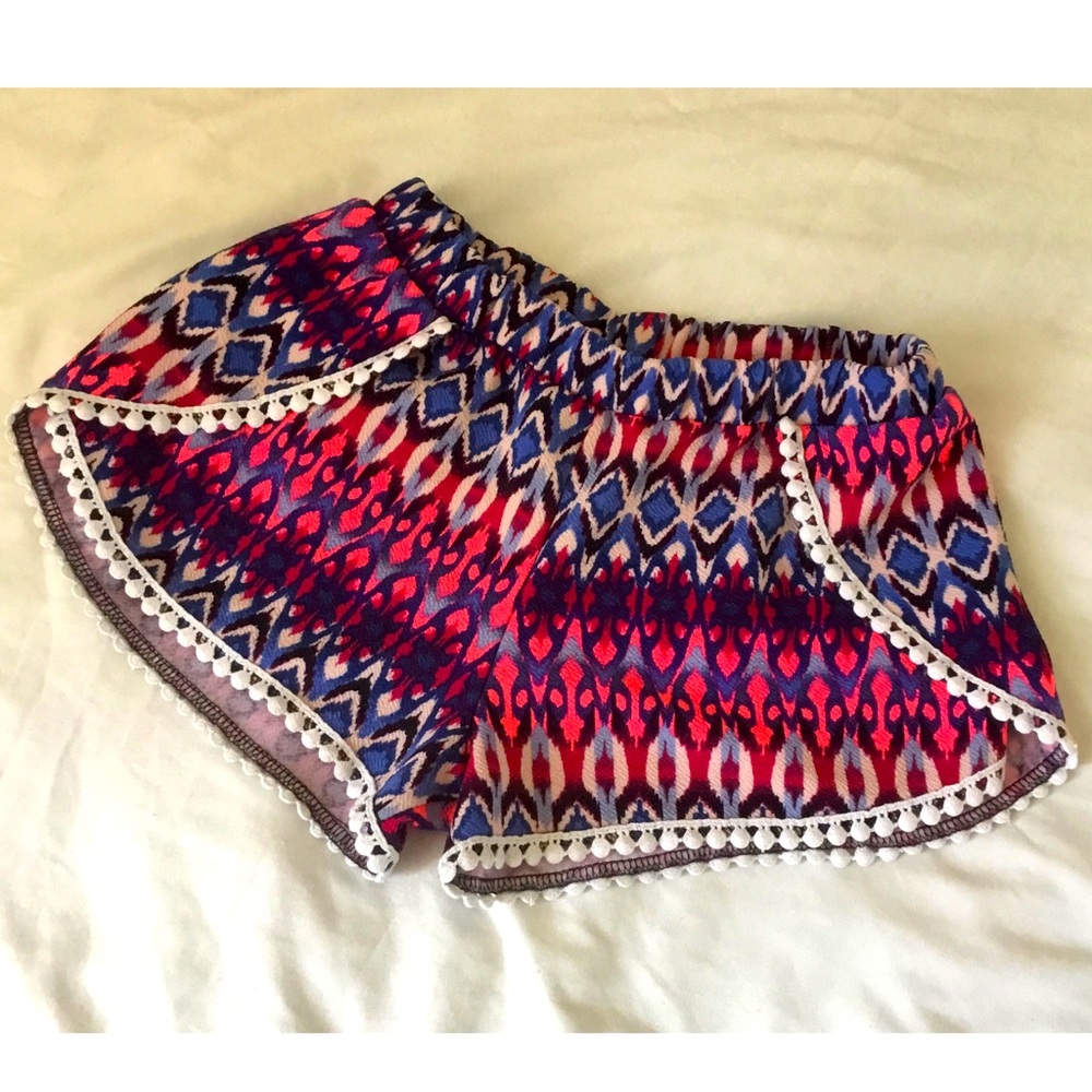 GIRLS PINK COLOR SHORT